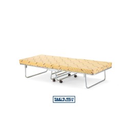 سرير حديد بالعجل والمرتبة